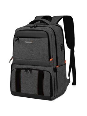 Womens Laptop Backpack Insulated Lunch Bag Travel Work Backpack Cooler RFID USB